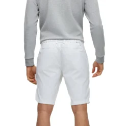 BOSS Drax Golf Shorts - White 100 -Sports - Golf Shop boss draxshort white 3