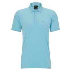 BOSS Paddytech Polo Shirt - Light/Pastel Blue 451