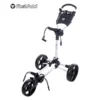 FastFold Slim Golf Trolley - White/Black