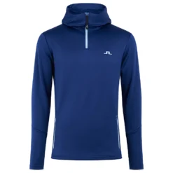 J.Lindeberg J Lindeberg Aerial Zip Neck Hoodie