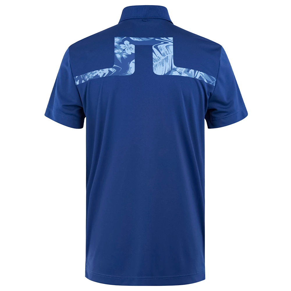 J.Lindeberg J Lindeberg Martin Polo Shirt - Navy Peony 1 J.Lindeberg J Lindeberg Martin Polo Shirt - Navy Peony