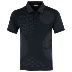 J.Lindeberg J Lindeberg Nate Seamless Polo Shirt - Black