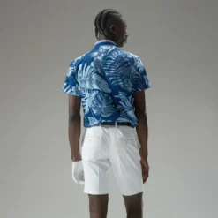 J.Lindeberg J Lindeberg Tyson Print Golf Polo Shirt 7 J.Lindeberg J Lindeberg Tyson Print Golf Polo Shirt -Sports - Golf Shop jlindebergSS23 tysonprint hibiscus 2