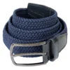 Lyle & Scott Woven Golf Belt - Dark Navy