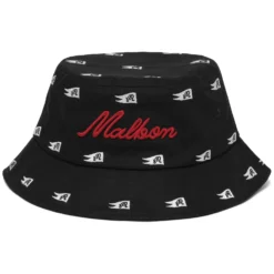 Malbon Winston Flag Bucket Hat - Black