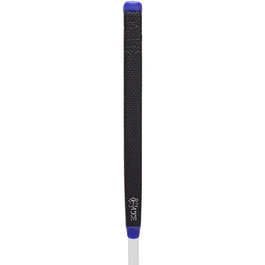 The Grip Master Masters Leather Midsize Putter Grips - Black/Blue 1 The Grip Master Masters Leather Midsize Putter Grips - Black/Blue