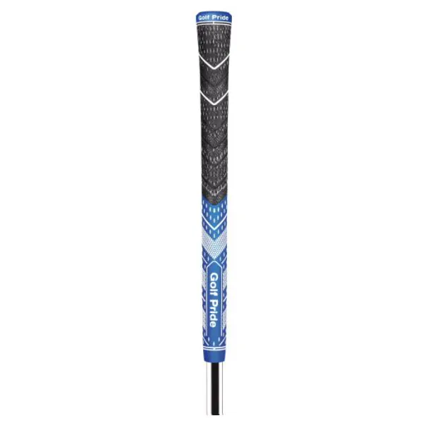 Golf Pride MultiCompound Plus4 Standard Grip - Royal/White 1 Golf Pride MultiCompound Plus4 Standard Grip - Royal/White