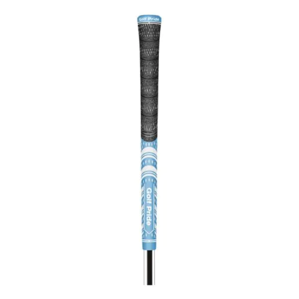 Golf Pride Multi Compound Cord Grips - Light Blue/White 1 Golf Pride Multi Compound Cord Grips - Light Blue/White