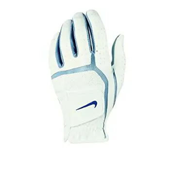 Nike Golf Ladies Dura Feel Golf Glove - White 1 Nike Golf Ladies Dura Feel Golf Glove - White