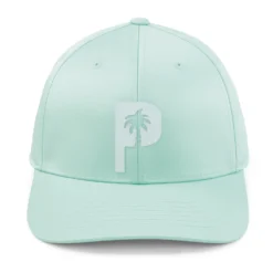 PUMA X PTC P Baseball Cap - Aqua Green -Sports - Golf Shop puma 0246452003 3