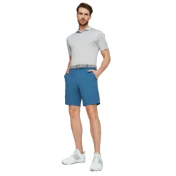 PUMA Dealer 8 Inch Golf Shorts - Lake Blue -Sports - Golf Shop puma 8inchdealershort lakeblue 5