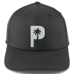 PUMA X PTC P Baseball Cap - Puma Black -Sports - Golf Shop puma ptccap black 4