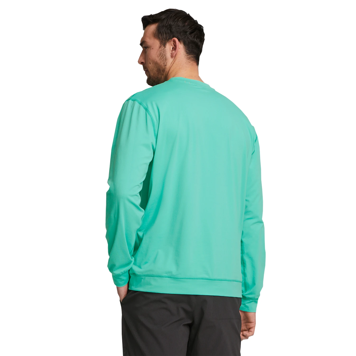 PUMA X PTC Mid-Weight Crew Neck Sweater - Aqua Green 4 PUMA X PTC Mid-Weight Crew Neck Sweater - Aqua Green - Image 4