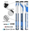 Super Stroke Traxion Pistol GT 1.0 Putter Grip - White/Light Blue/ Dark Blue