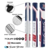 Super Stroke Traxion Tour 3.0 Putter Grip - Red/White/Blue