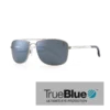 Sundog Credo Eyeware - True Blue - Shiny Silver/Smoke