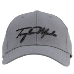 TaylorMade Script Seeker Adjustable Baseball Cap - Blue/Grey -Sports - Golf Shop taylormade scriptseekercap bluecharcoal 3