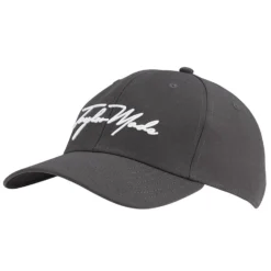TaylorMade Script Seeker Adjustable Baseball Cap - Charcoal