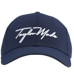TaylorMade Script Seeker Adjustable Baseball Cap - Navy -Sports - Golf Shop taylormade scriptseekercap navy 3