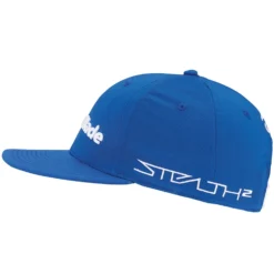 TaylorMade Tour Flatbill Baseball Cap - Blue -Sports - Golf Shop taylormade tourflatbillbaseballcap blue 5