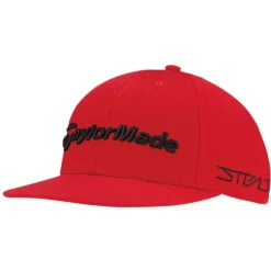 TaylorMade Tour Flatbill Baseball Cap - Red