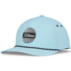 Titleist Junior Boardwalk Rope Golf Cap - Aqua Surf/White