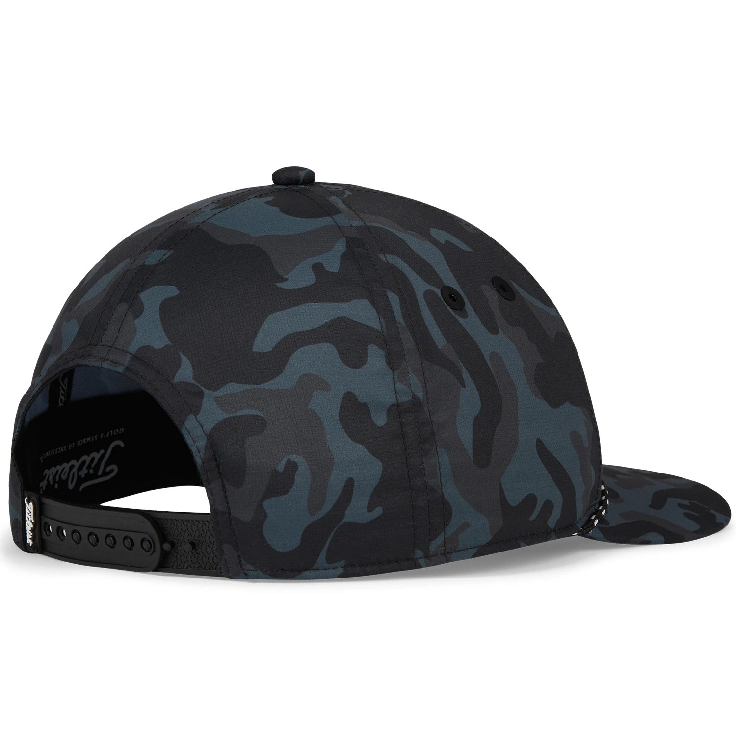 Titleist Junior Boardwalk Rope Golf Cap - Black/Camo 4 Titleist Junior Boardwalk Rope Golf Cap - Black/Camo - Image 4