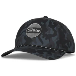 Titleist Junior Boardwalk Rope Golf Cap - Black/Camo