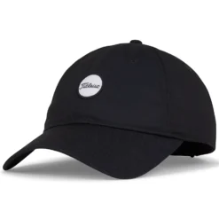 Titleist Montauk Lightweight Adjustable Golf Cap - Black/White