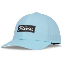 Titleist Oceanside Adjustable Golf Baseball Cap - Aqua Surf/White