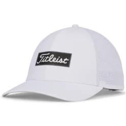 Titleist Oceanside Adjustable Golf Baseball Cap - White/Black