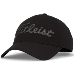 Titleist Players StaDry Waterproof Baseball Cap - Black/Charcoal