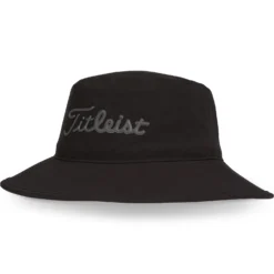 Titleist Players StaDry Waterproof Bucket Hat - Black/Charcoal