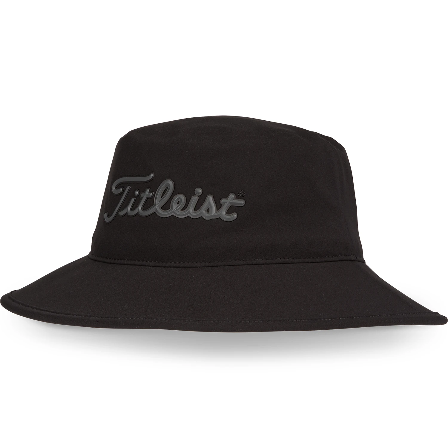Titleist Players StaDry Waterproof Bucket Hat - Black/Charcoal 1 Titleist Players StaDry Waterproof Bucket Hat - Black/Charcoal