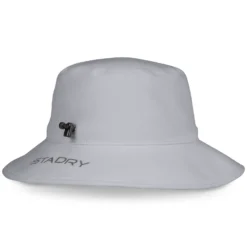 Titleist Players StaDry Waterproof Bucket Hat - Grey/Charcoal -Sports - Golf Shop titleist playersstadrybucket greycharcoal 4