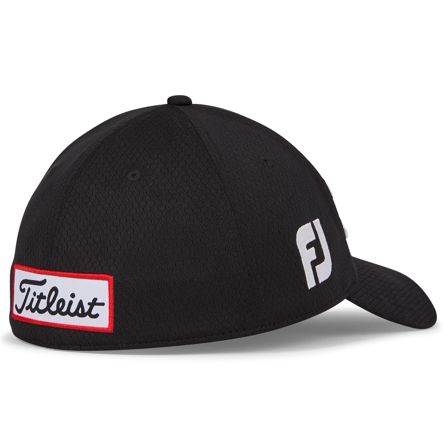 Titleist Tour Elite Golf Baseball Cap - Black/White 4 Titleist Tour Elite Golf Baseball Cap - Black/White - Image 4