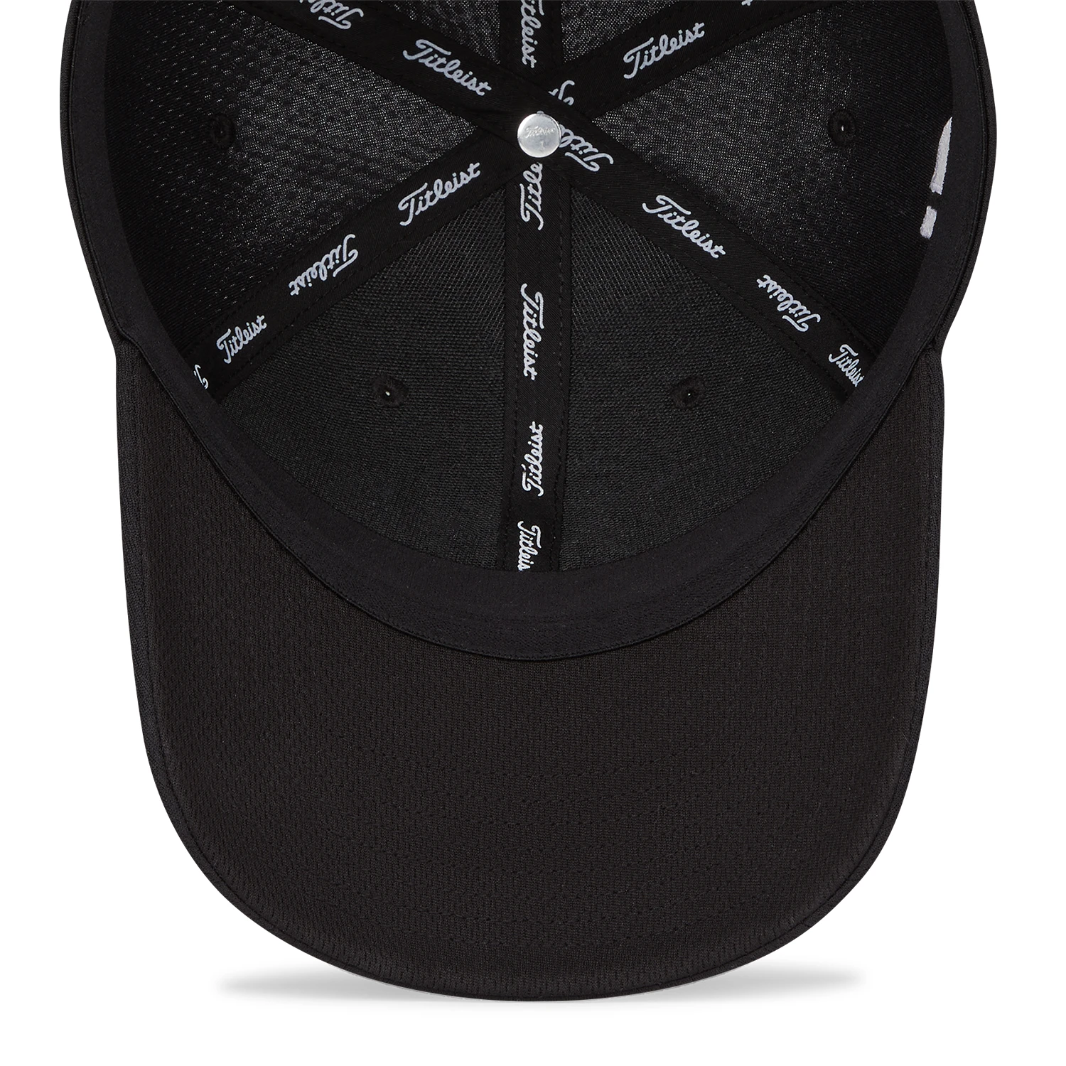 Titleist Tour Elite Golf Baseball Cap - Black/White 5 Titleist Tour Elite Golf Baseball Cap - Black/White - Image 5