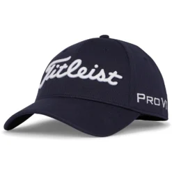 Titleist Tour Elite Golf Baseball Cap - Navy/White