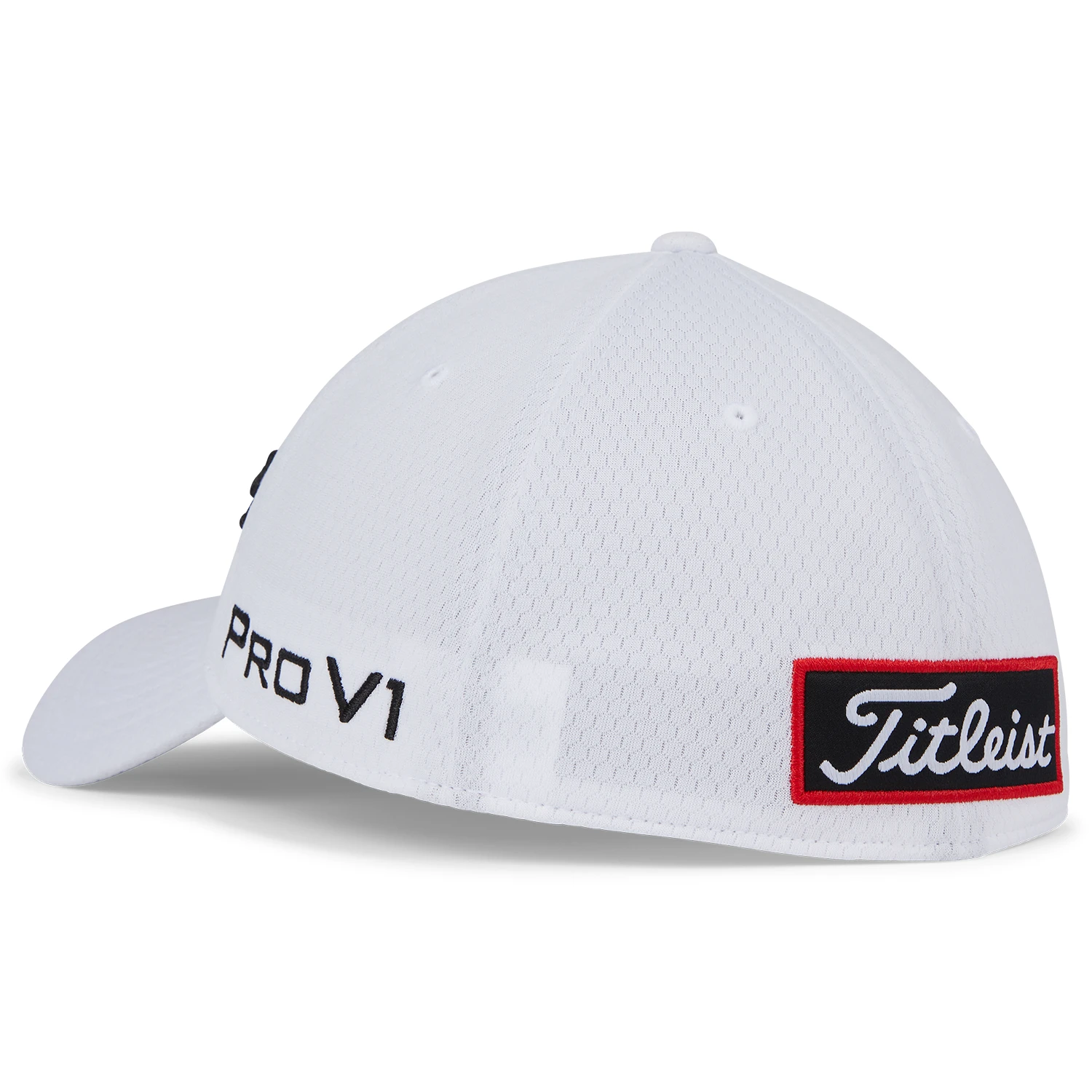 Titleist Tour Elite Golf Baseball Cap - White/Black 3 Titleist Tour Elite Golf Baseball Cap - White/Black - Image 3