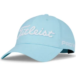 Titleist Tour Performance Adjustable Golf Cap - Aqua Surf/White
