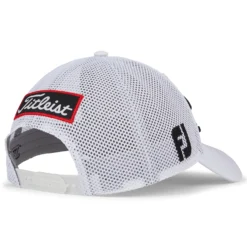 Titleist Tour Performance Mesh Adjustable Golf Cap - White/Black -Sports - Golf Shop titleist tourperformancemesh whiteblack 4
