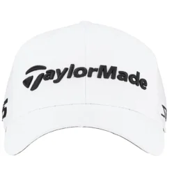 TaylorMade Tour Radar Baseball Cap - White -Sports - Golf Shop tm radarcap white 3