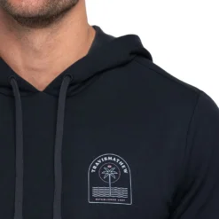 TravisMathew Basilica Hooded Sweater -Sports - Golf Shop travmat bashoodie black 3