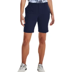 Under Armour Links Ladies Club Short - Midnight Navy -Sports - Golf Shop ua linksladiesshort midnightnavy 1