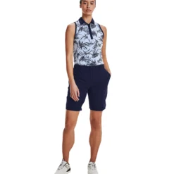 Under Armour Links Ladies Club Short - Midnight Navy -Sports - Golf Shop ua linksladiesshort midnightnavy 3