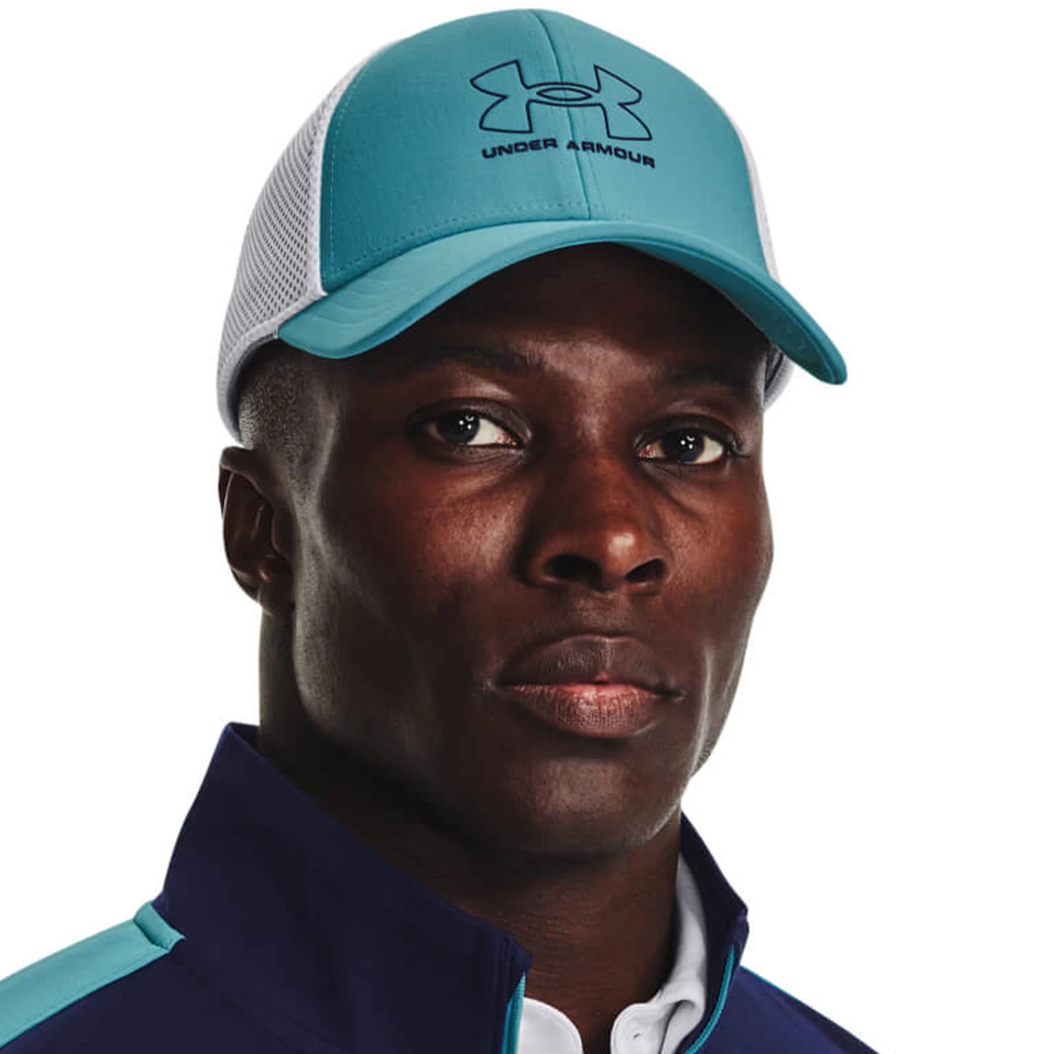 Under Armour Iso-Chill Driver Mesh Adjustable Cap - Glacier Blue 3 Under Armour Iso-Chill Driver Mesh Adjustable Cap - Glacier Blue - Image 3