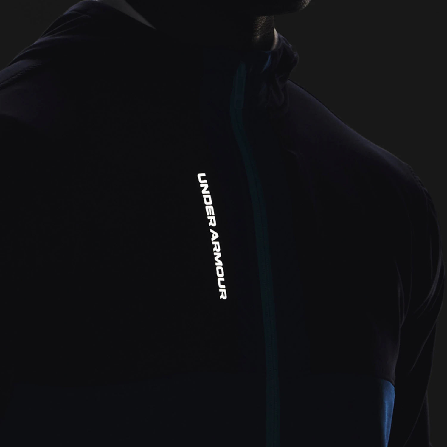 Under Armour Storm Daytona Full Zip Hoodie - Midnight Navy/Blue Mirage 4 Under Armour Storm Daytona Full Zip Hoodie - Midnight Navy/Blue Mirage - Image 4