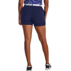 Under Armour Links Ladies Shorty Shorts - Midnight Navy -Sports - Golf Shop underarmour linksladiesshortyshorts midnightnavy 7