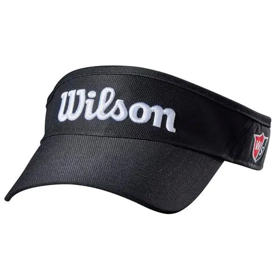 Wilson Staff Visor - Black 1 Wilson Staff Visor - Black